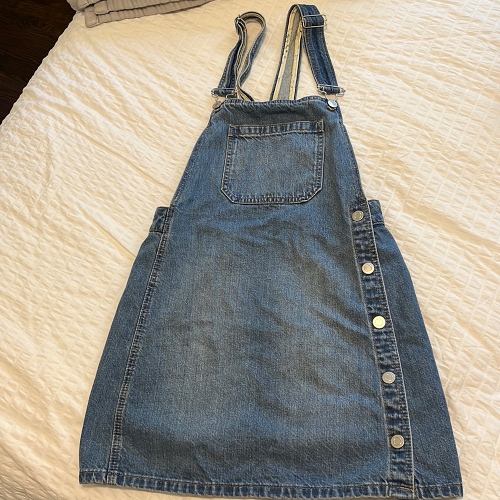 Free People denim jumper